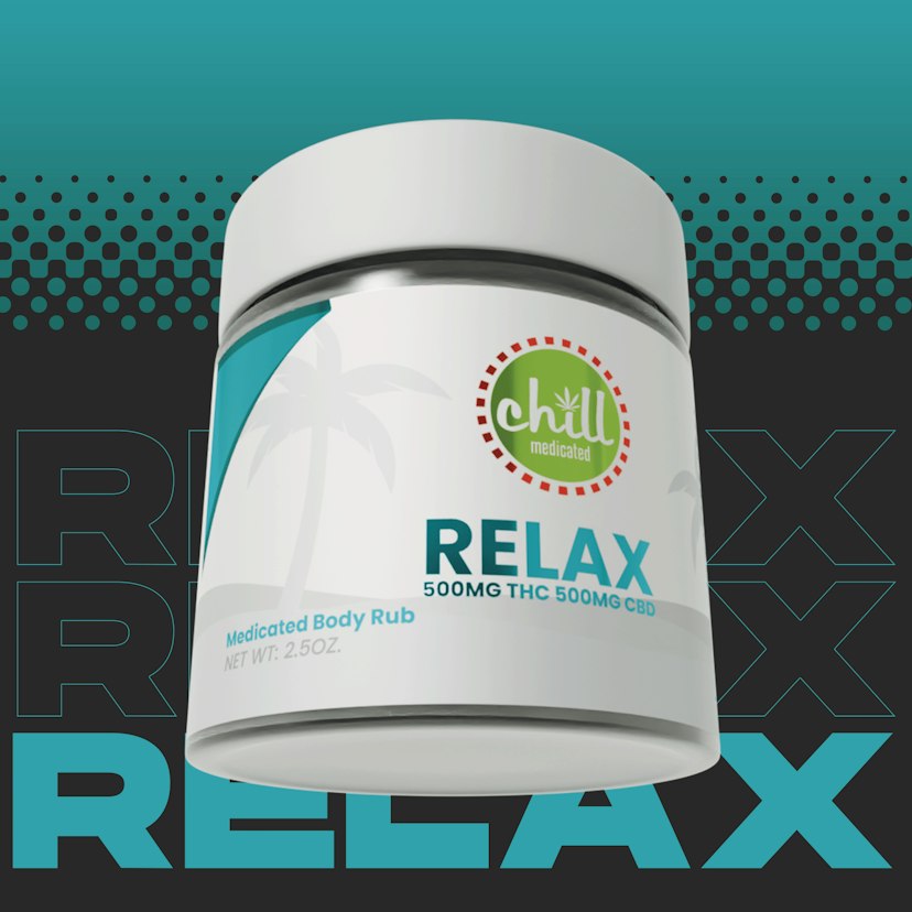Chill Medicated - RELAX Body Rub THC : CBD