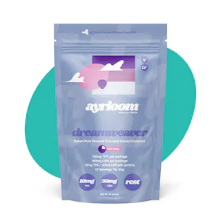 Ayrloom | Dreamweaver | 3:1 | 10MG THC : 30MG CBN 10 Pack