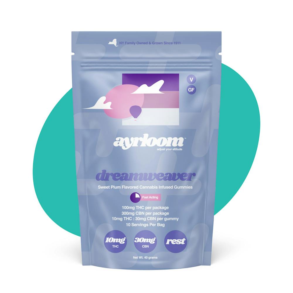 Product Ayrloom | Dreamweaver | 3:1 | 10MG THC : 30MG CBN 10 Pack