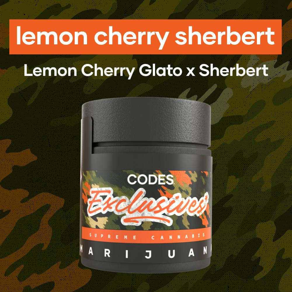 Codes: Flower | Lemon Cherry Sherbert | 3.5g | GDF - Independence