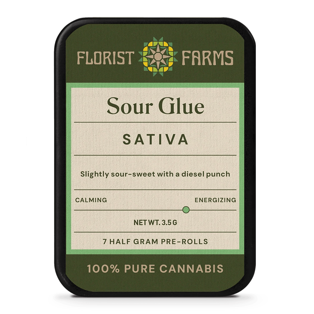 Product Florist Frams - Sour Glue - 3.5g - 7pk Prerolls
