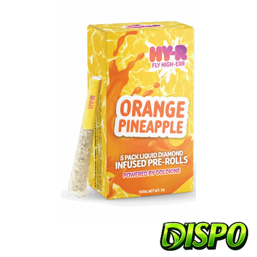 Hy-R - Orange Pineapple Infused 5pk Pre-Rolls