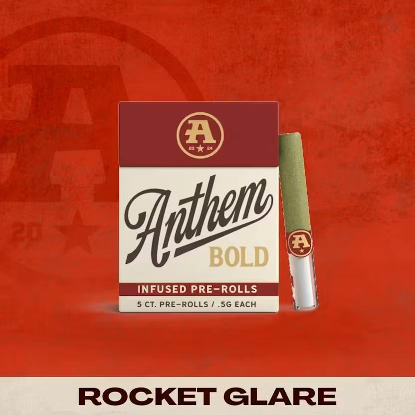 Anthem Rocket Glare Glass Tip