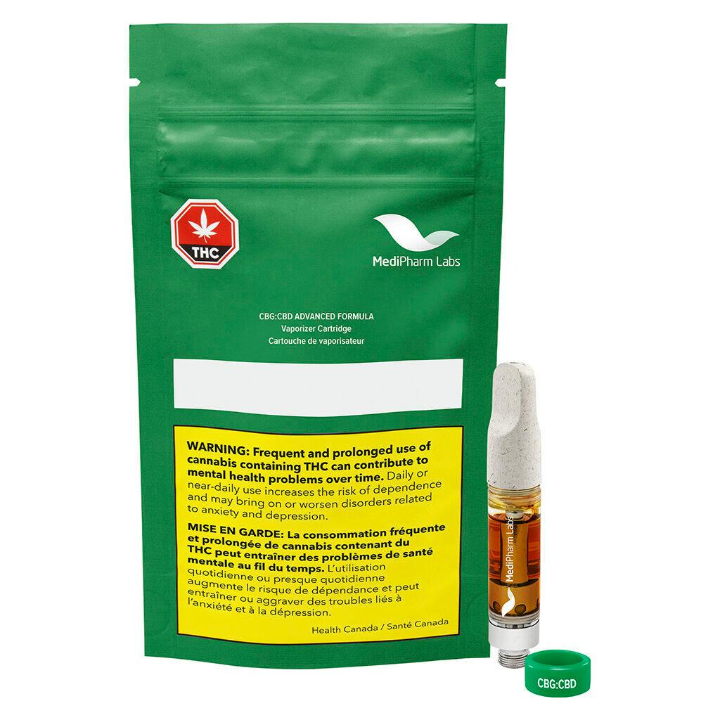 MediPharm Labs | CBG:CBD Advanced Formula Cartridge | 1g
