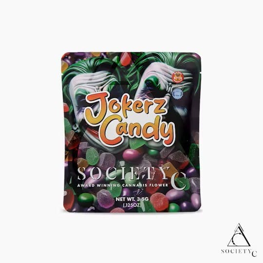 Product: SOCIETY C | JOKERZ CANDY | PRE-PACK INDICA/HYBRID