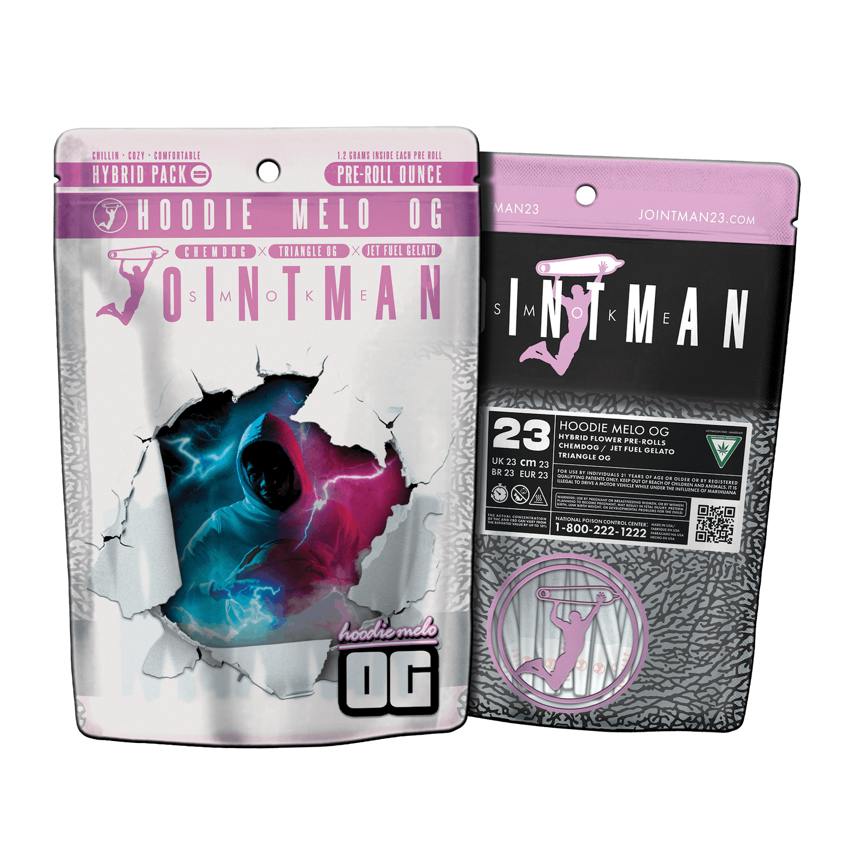 Jointman - 23-Pack 1.2g Prerolls - Hoodie Melo OG