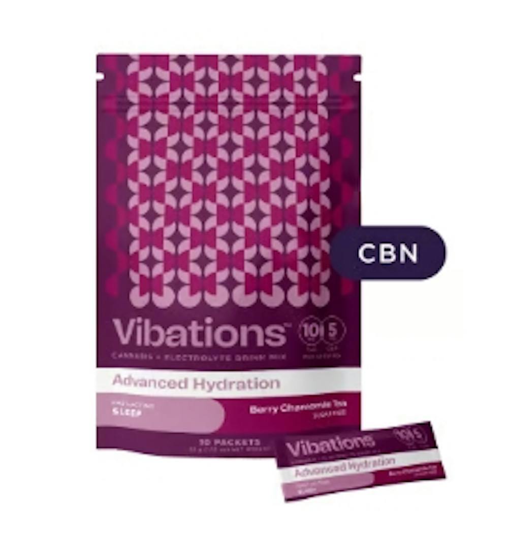 Product GGG Vibations Drink Mix - Berry Chamomile 100mg 10pk