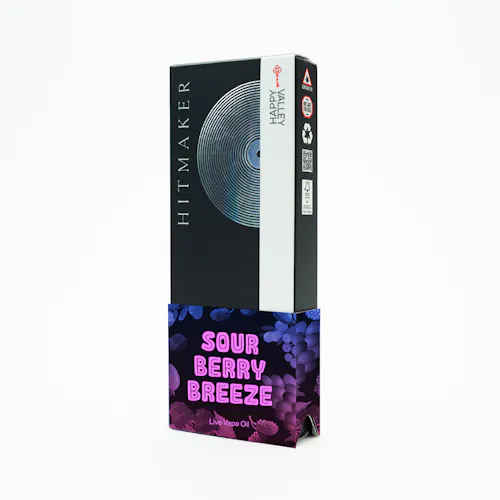 Sour Berry Breeze | All-in-One Disposable Vape | 1g | By Happy