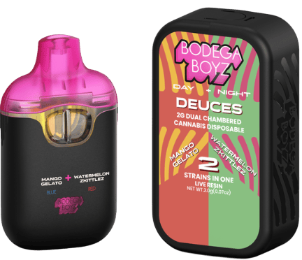 Live Resin Dual Chamber Mango Gelato / Watermelon Zkittlez - AIO