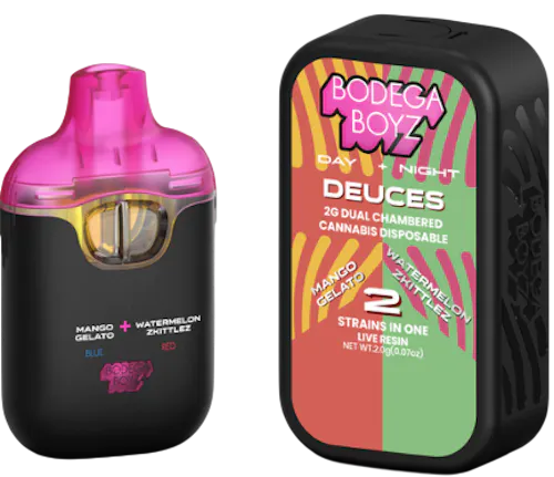 Live Resin Dual Chamber Mango Gelato / Watermelon Zkittlez - AIO