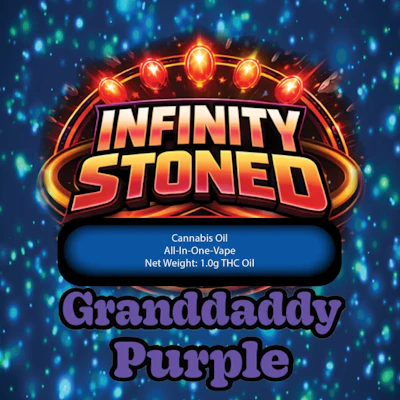 Infinity Stoned - 1g Disposable - Grand Daddy Purple
