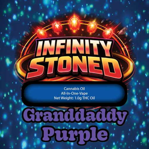 Infinity Stoned - 1g Disposable - Grand Daddy Purple