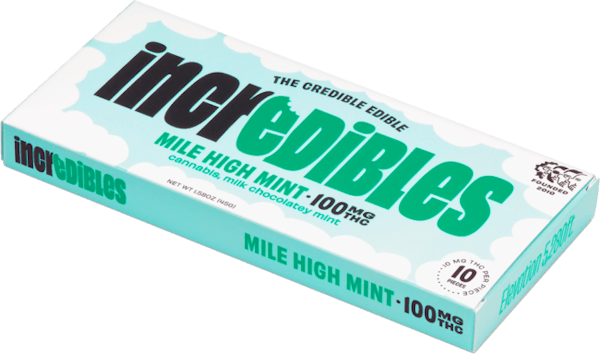 Mile High Mint Bar - 100mg Total (20pcs)