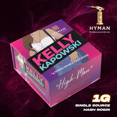 Hyman - 1g Hash Rosin - Kelly Kapowski - CONCENTRATES by HYMAN at King of Budz