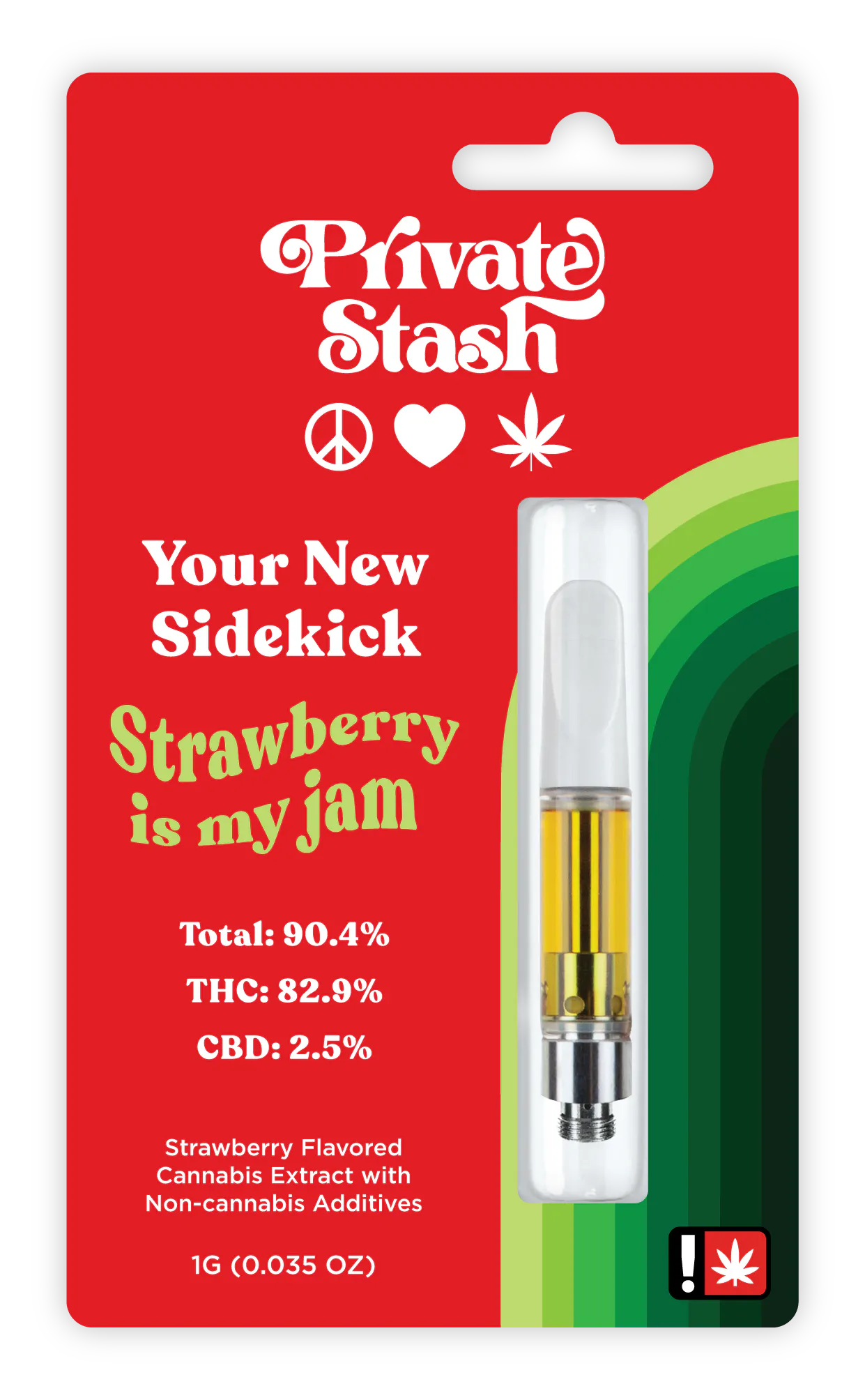 Private Stash | STRAWBERRY IS MY JAM Cartridge | Local Leaf