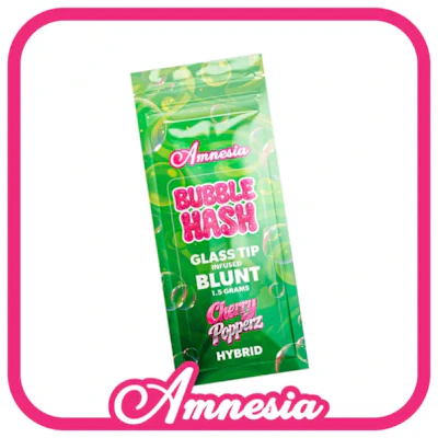 Amnesia - 1.5g Infused Bubble Hash Blunt - Cherry Popperz - PRE_ROLLS by Amnesia at King of Budz