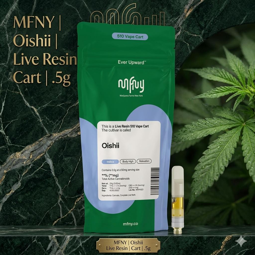 Product Oishii | Live Resin | Cart | .5g