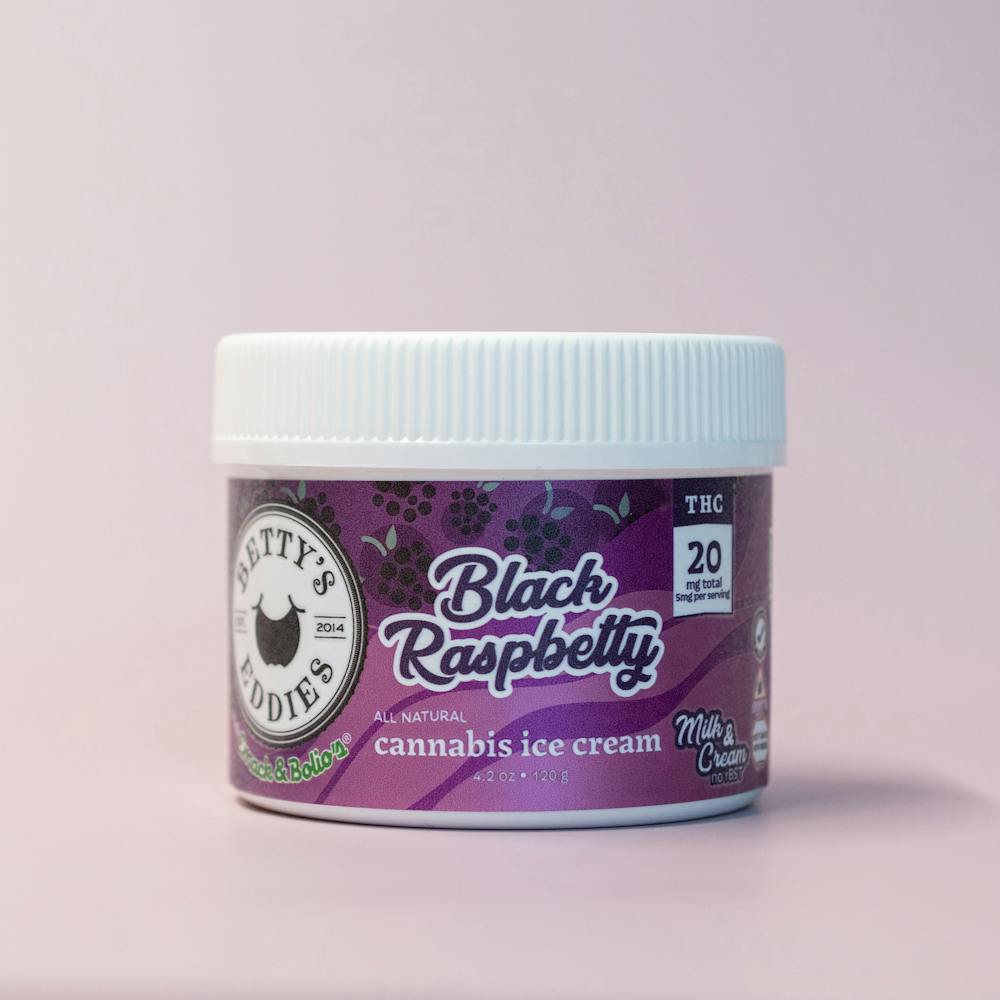 Betty's Eddies Black Raspberry Ice Cream Provincetown, MA Hennep