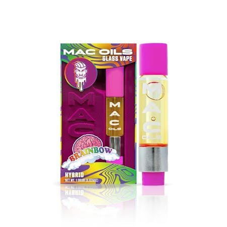 Mac Oils - 1g Cart - Brainbow