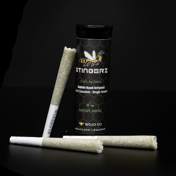 Product: Bloom Smoothie | 0.5g x 3pk | Hash Infused | Wojo Co