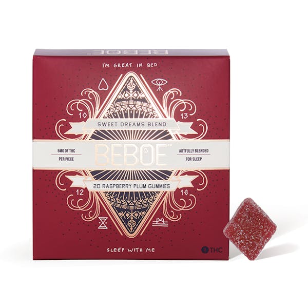 5:1 Sweet Dreams Raspbery Plum [20-pack] (100mg THC/20mg CBN)