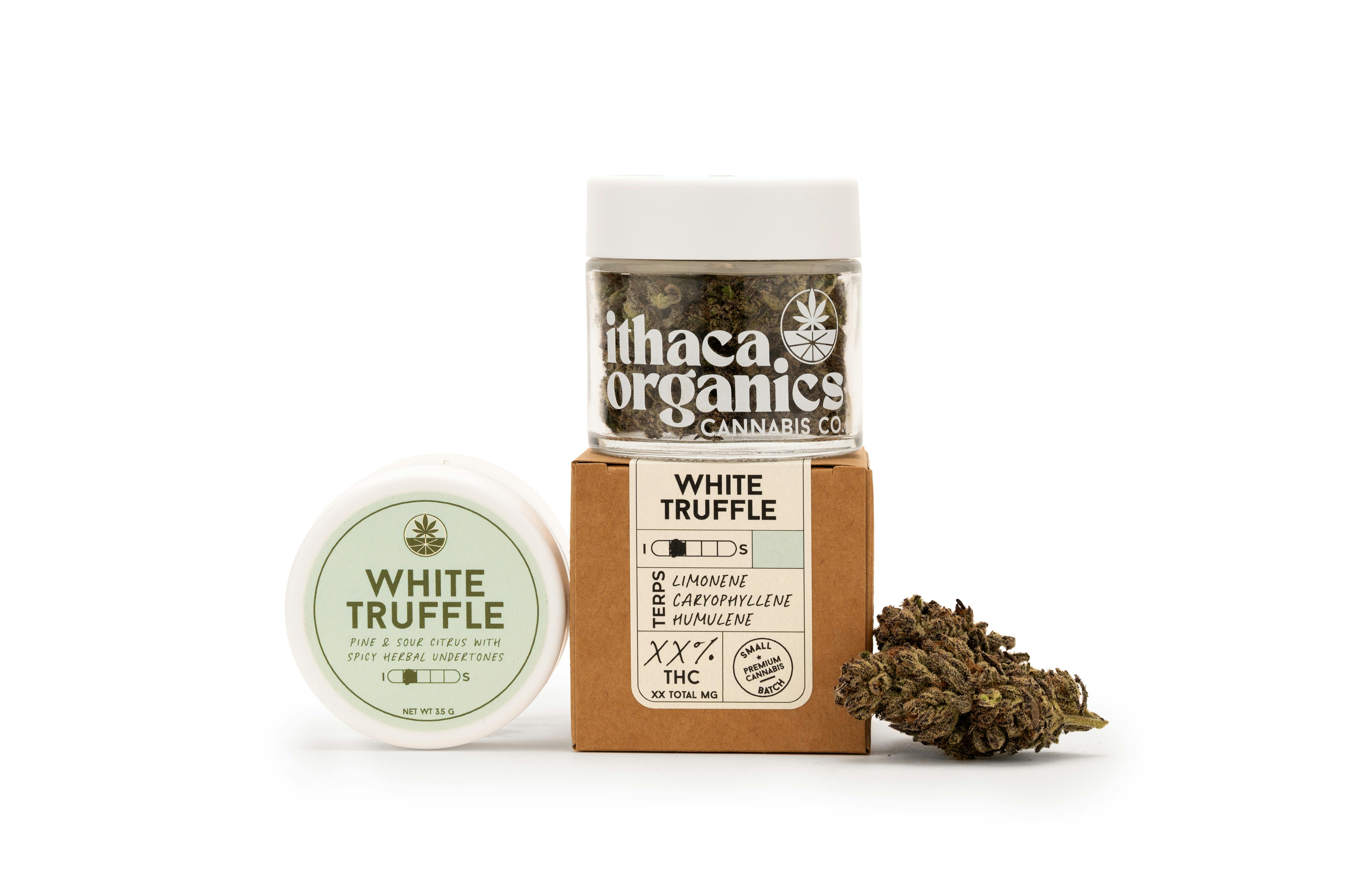 White Truffle cannabis product by Ithaca Organics Cannabis Co.