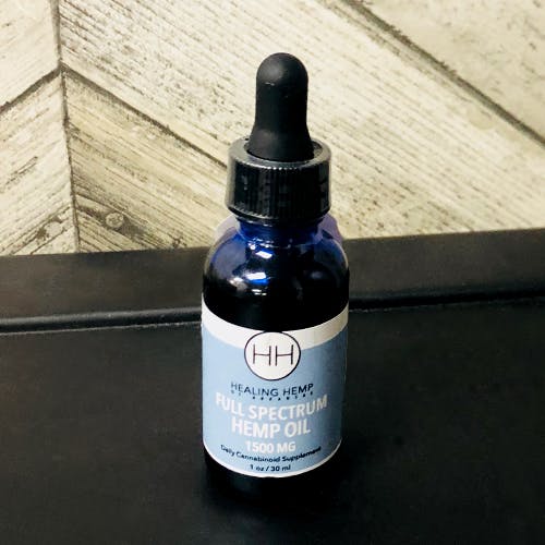 Raw Hemp Oil Drops 1500mg CBD - Buy Online