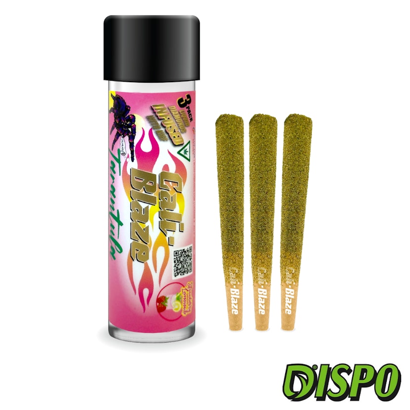 Cali Blaze - Strawberry Lemonade 3pk Infused Tarantula