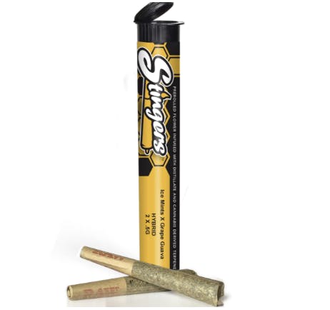 Product Stingers - Sour Diesel x Lime OG - Infused Pre-Roll