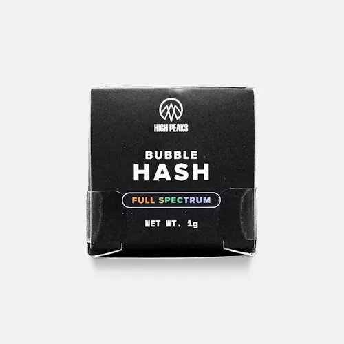 High Peaks Bees Knees Bubble Hash 1g-active