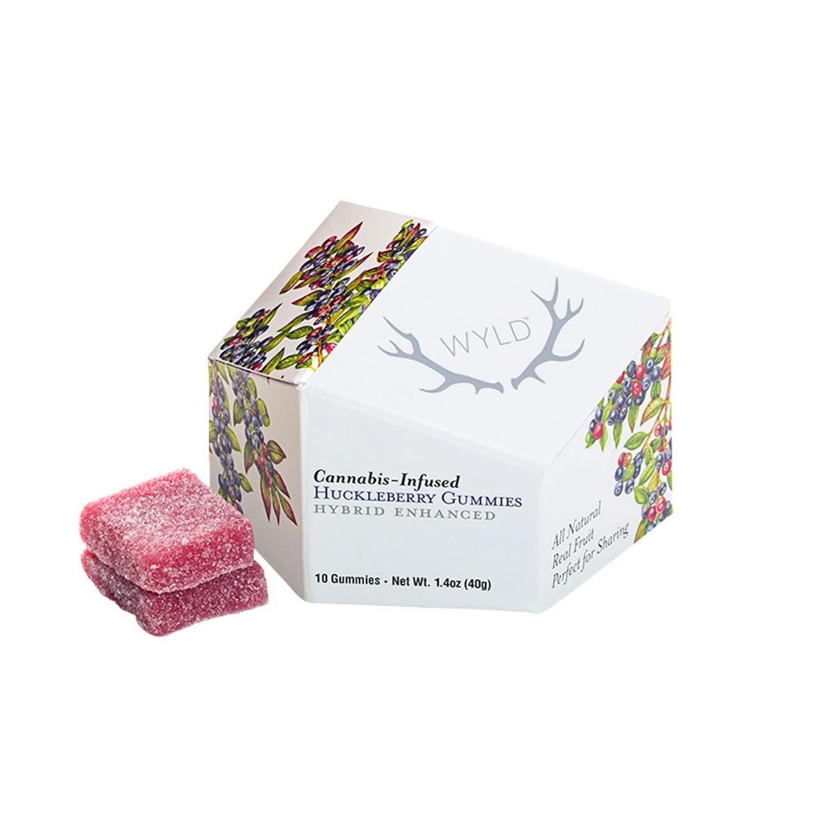 Photo of Wyld | Gummies | Huckleberry 100mg (Hybrid)
