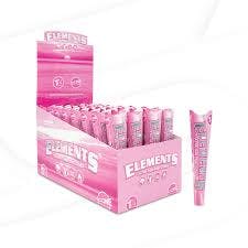 Product Elements Ultra Thin Pink Cones | 1 1/4 | 6pc