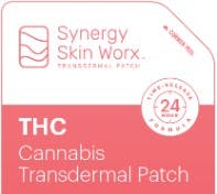 Synergy Skin Worx Transdermal Patch High THC 30mg THC 4pk