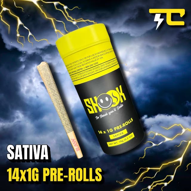 Thunder Canna - 14-Pack 1g Prerolls - Super Boof