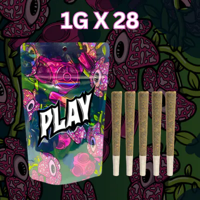 Play | Alley Oop | 1g x 28 | Pre-Roll Pack | Adrian, MI Dispensary
