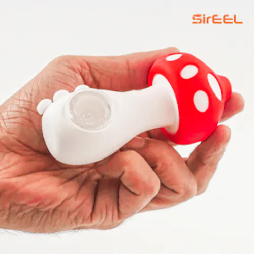 SirEEL 4.5′ Silicone Mushroom Pipe-active
