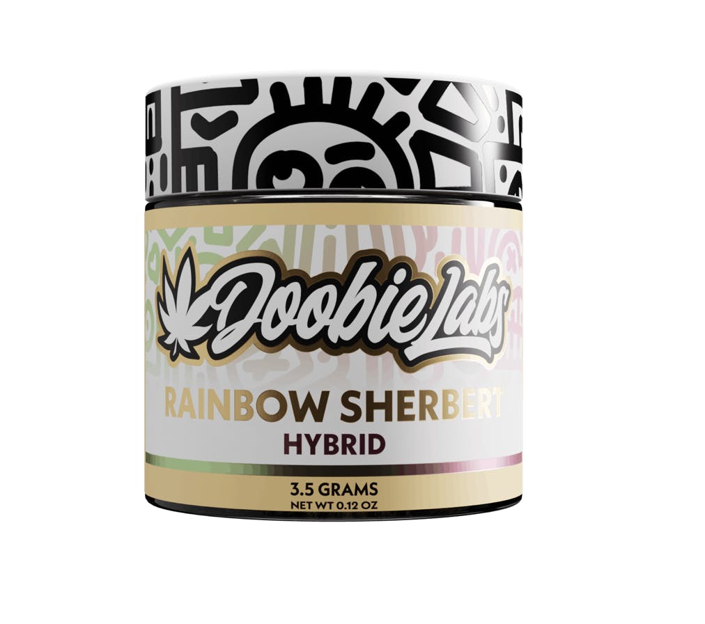 Flower | Doobie Labs | Rainbow Sherbert | 3.5g (Premium Cannabis)