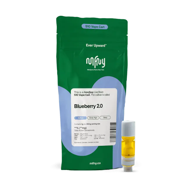 MFNY MFNY | BLUEBERRY 2.0 | 1 GRAM LIVE RESIN CARTRIDGE