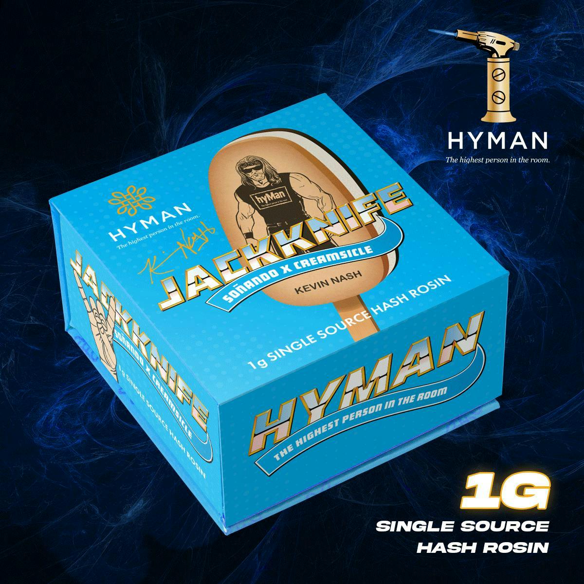 Hyman - 1g Hash Rosin - Jackknife