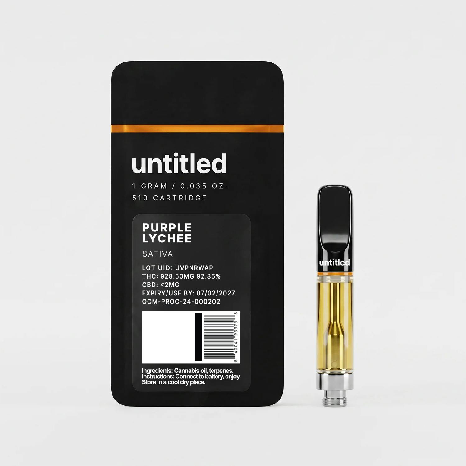 Purple Lychee | Vape Cart (1g)