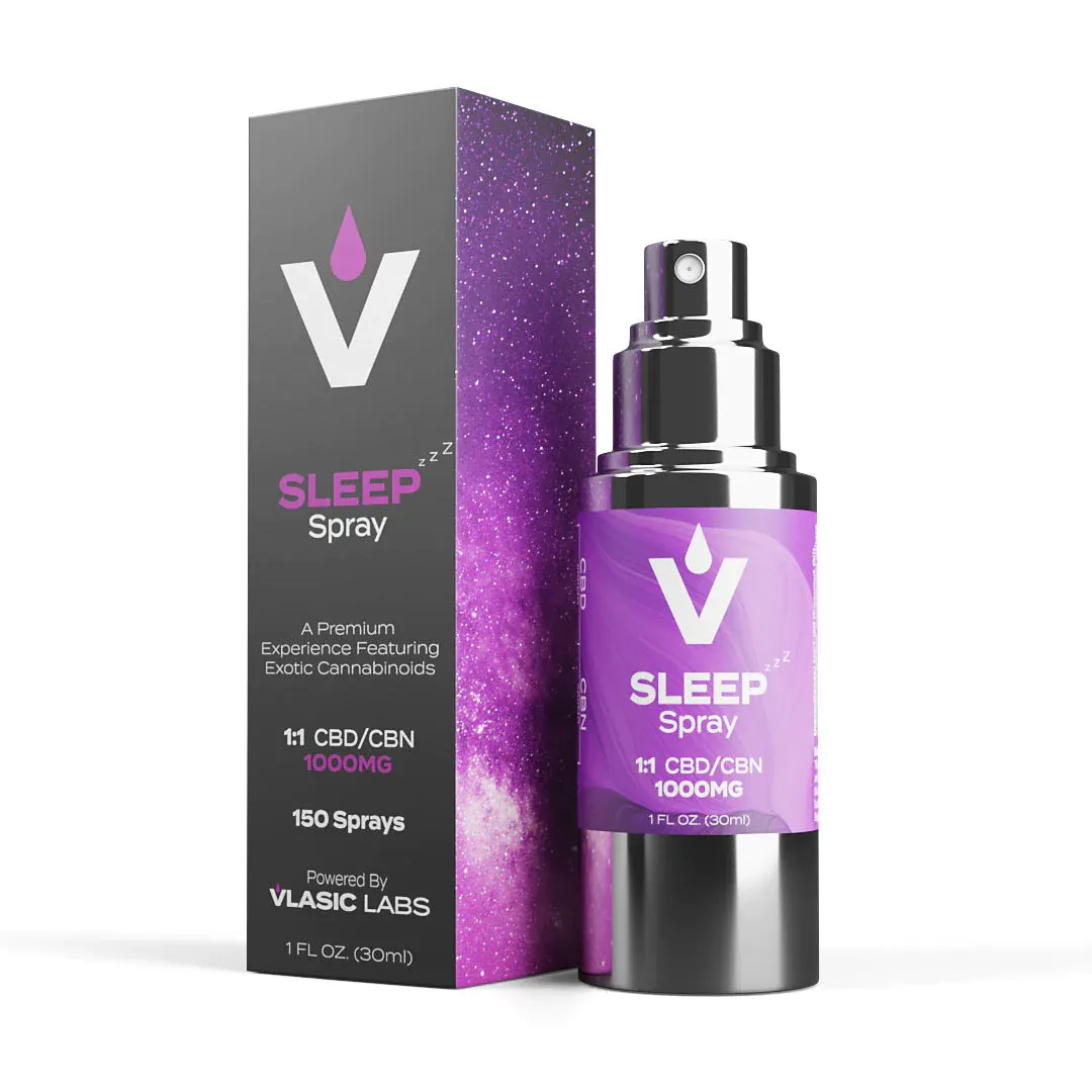 Vlasic Labs - Sleep Spray - 1000mg - 1:1 CBD/CBN | Timber Cannabis