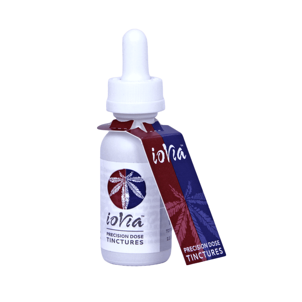 ioVia CBD-THC Blend Tincture 100mg CBD/100mg THC | REC | Native Roots  Cannabis