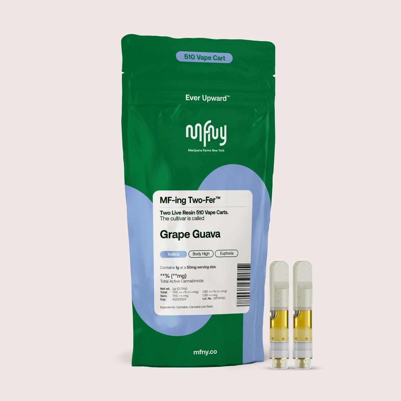 MFNY-Live-Resin-510-Cartridge 2pk-Grape Guava(0.5g)