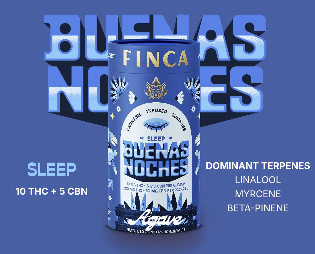 NY Finca | Gummies 10pk | Buenas Noches Agave | Sleep