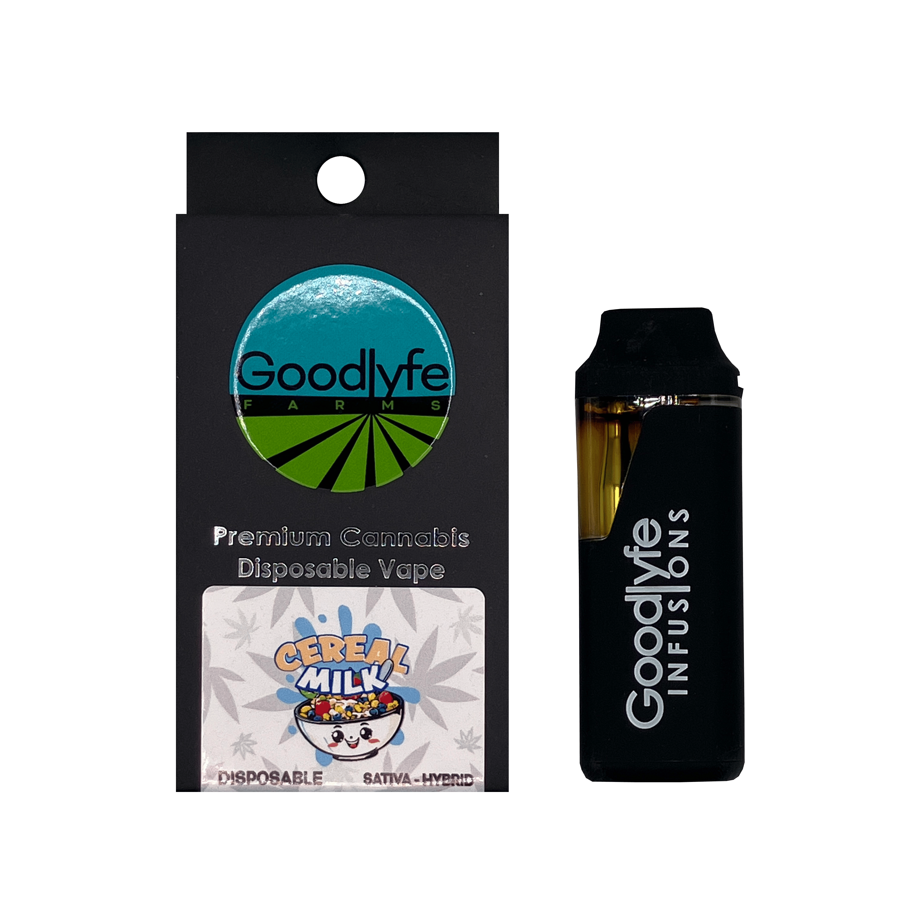Product: Goodlyfe | Disposable Vape - 1g - Cereal Milk