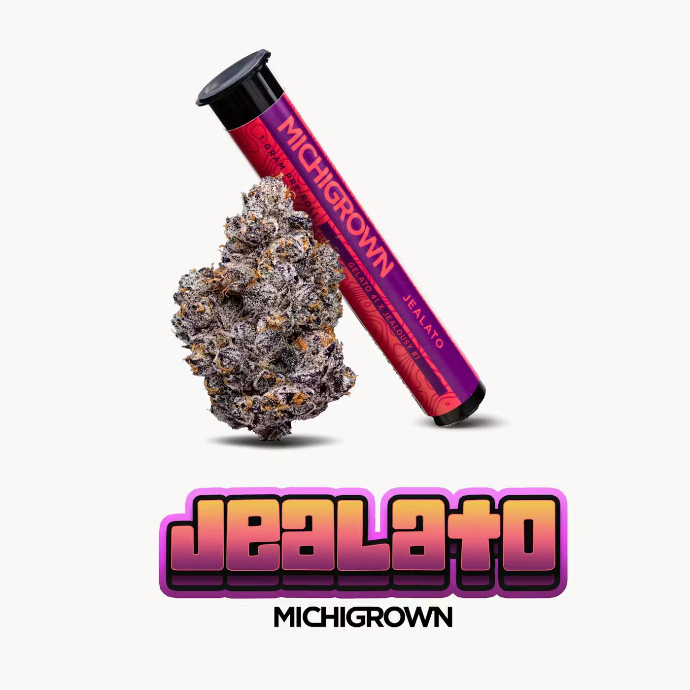 Buy Michigrown - 1g Preroll - Jealato Pre rolls Cannabis | New Buffalo ...