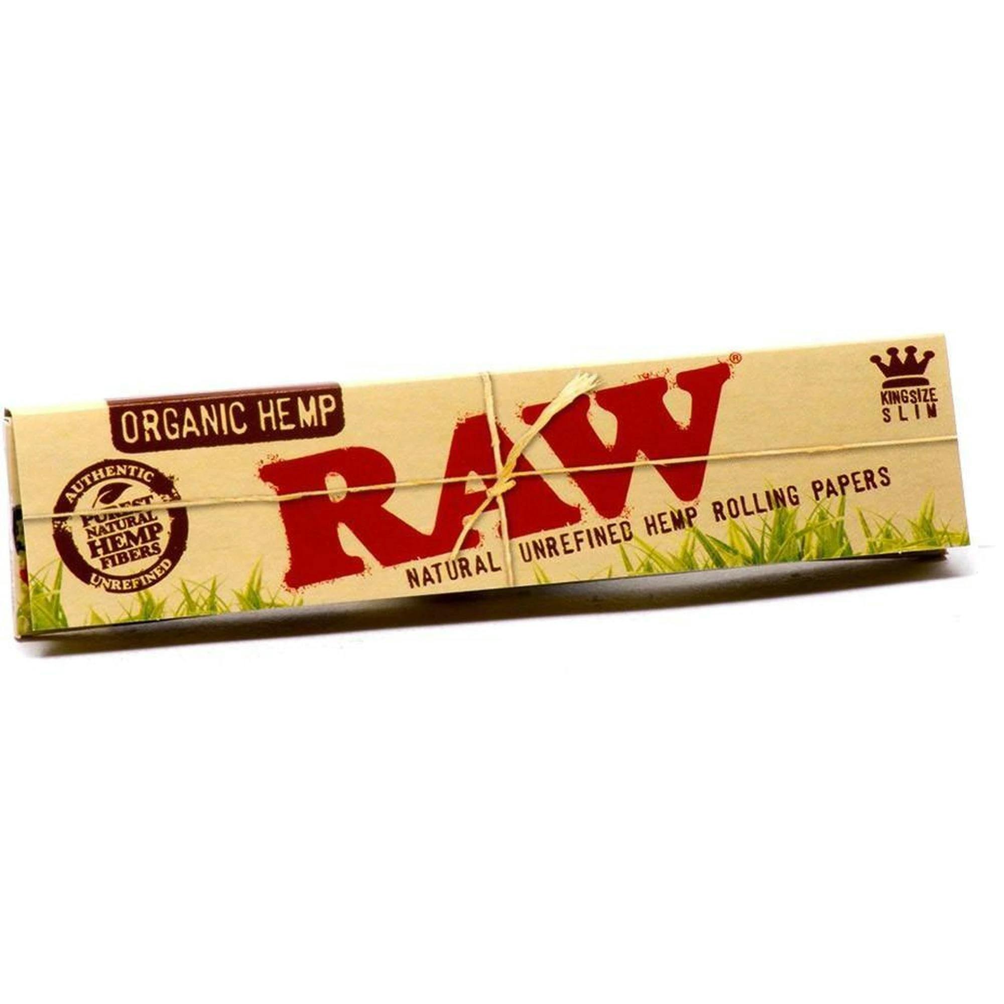 RAW - Organic Hemp - King Size Slim