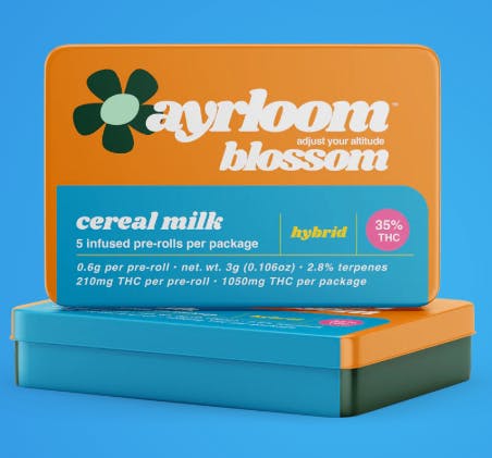 Ayrloom-Pre-Roll-5pk 0.6G-Cereal Milk