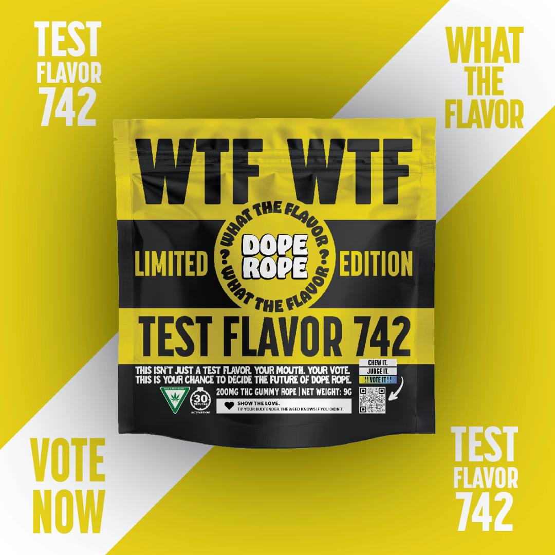 Dope Rope | Gummy Rope - 200mg - Test Flavor 742