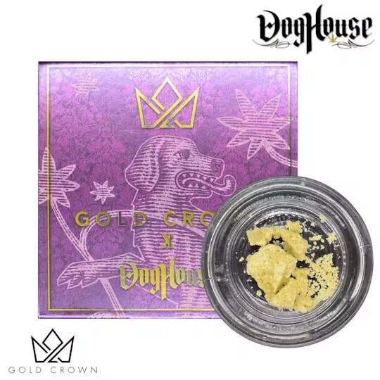 Gold Crown x Doghouse - 1g Crumble - Gratiot Gold